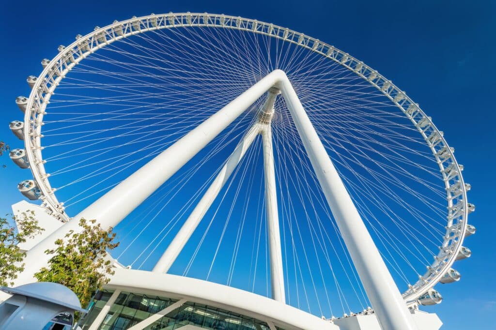 Ain Dubai or the Eye of Dubai. The largest ferris wheel in the world